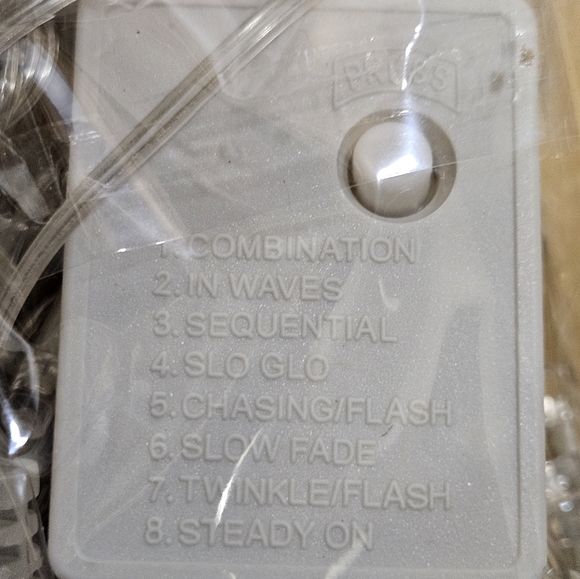 FULLBELL - PURPLE - TRANSPARENT WIRE - 100 LED LIGHTS - 33FT - MULTI-FUNCTION -A - Picture 4 of 5